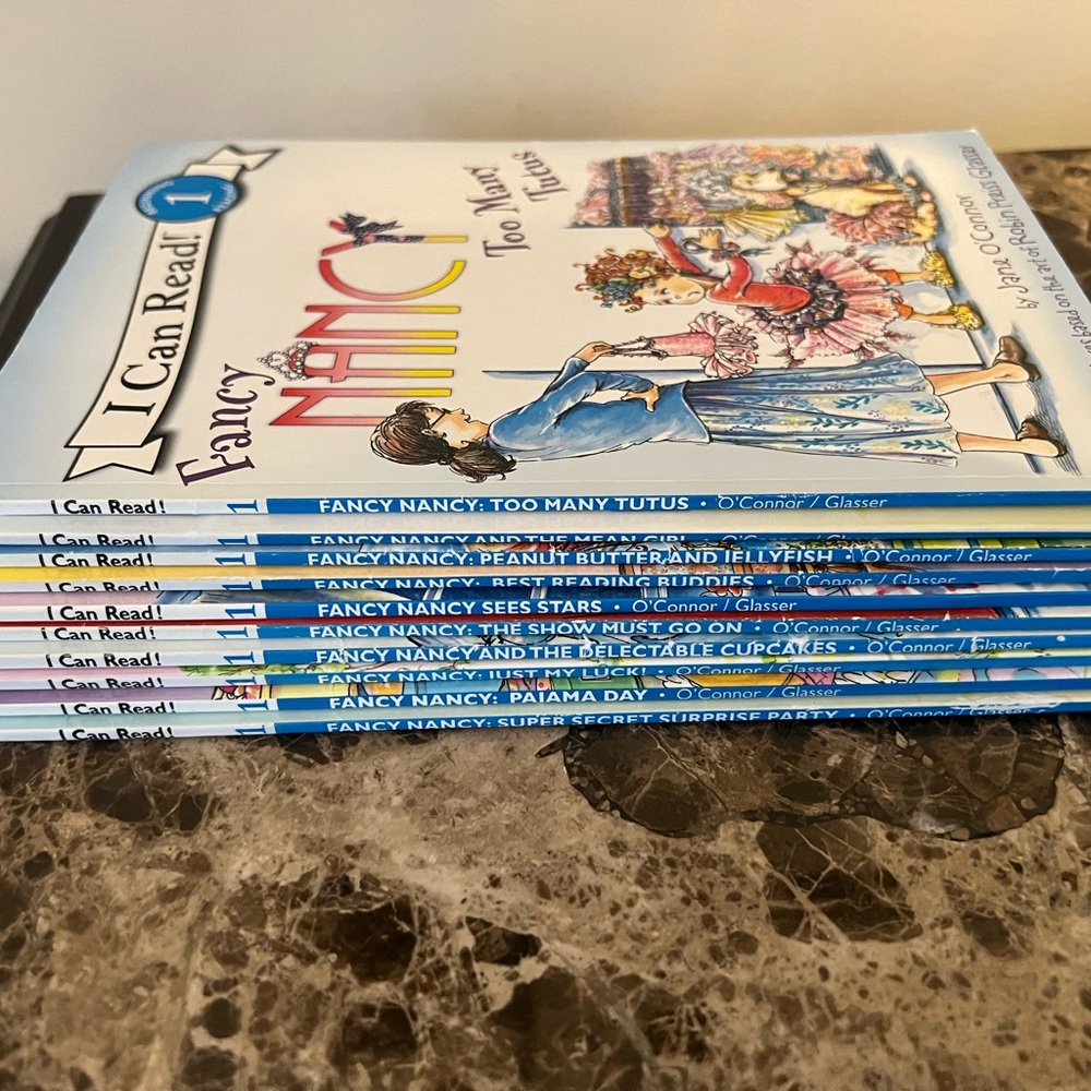 Fancy Nancy beginning reader 10 books